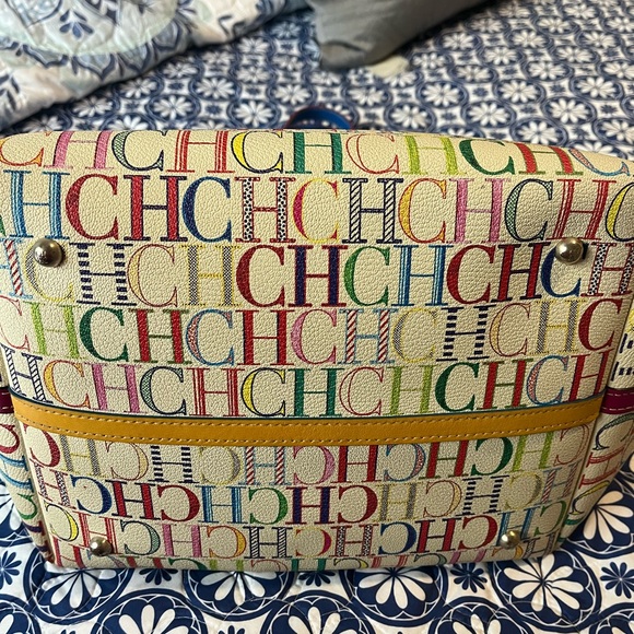 Carolina Herrera handbag tote - Picture 2 of 5